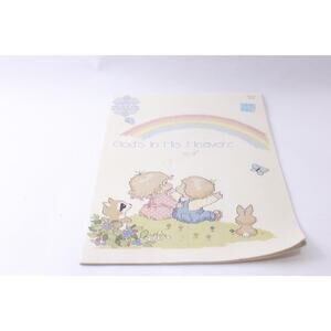 God's In His Heaven, Cross Stitch Designs, 1983, Gloria & Pat, Drawing Board